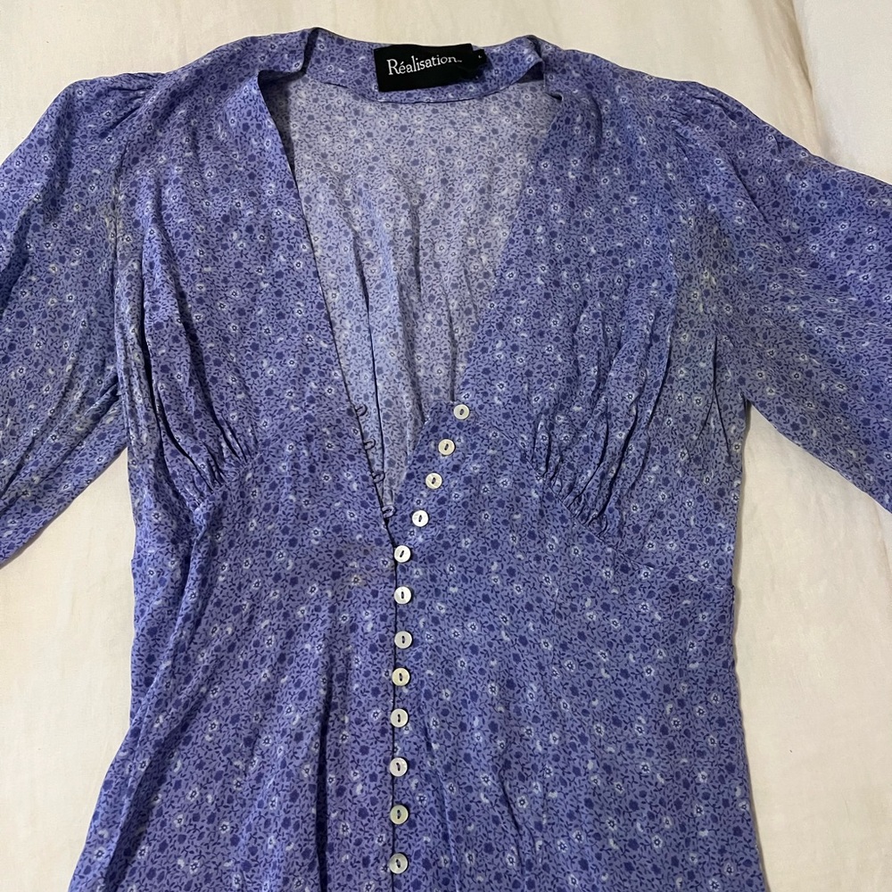 Realization Par Purple Vivienne Dress Long Sleeve 💜